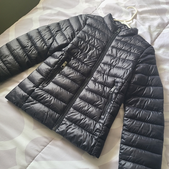 Mango Puffer Jacket in Black - Picture 4 of 7